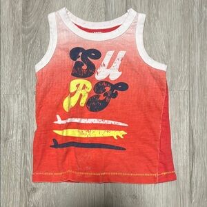 4/$20 Joe Fresh Kids Surf Tank Top - Red 3T